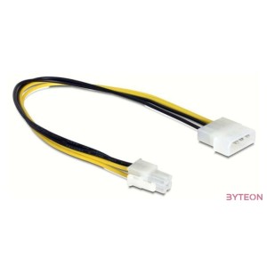 DeLock Cable P4 male  Molex 4pin male 30cm