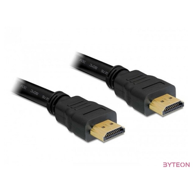 DeLock Cable High Speed HDMI with Ethernet – HDMI A male  HDMI A male 15m