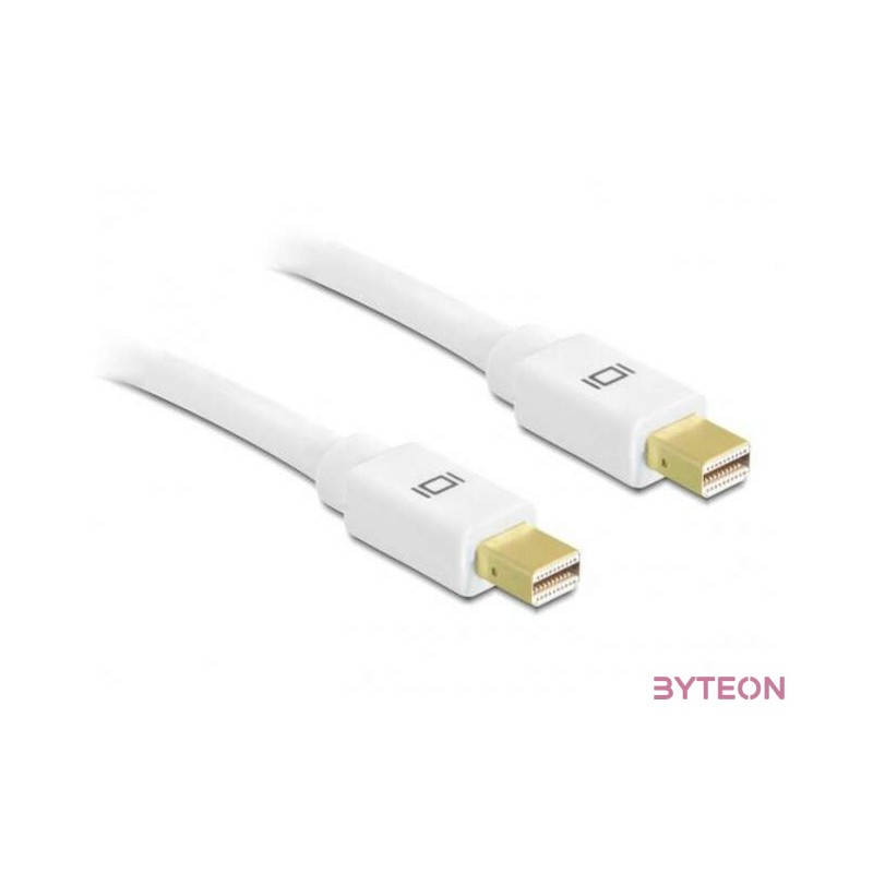 DeLock Cable Mini Displayport 1.2 male  Mini Displayport male 4K 2m