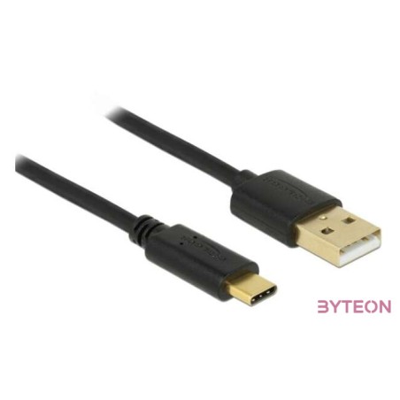 DeLock Cable USB 2.0 Type-A male  USB Type-C 2.0 male 2m Black