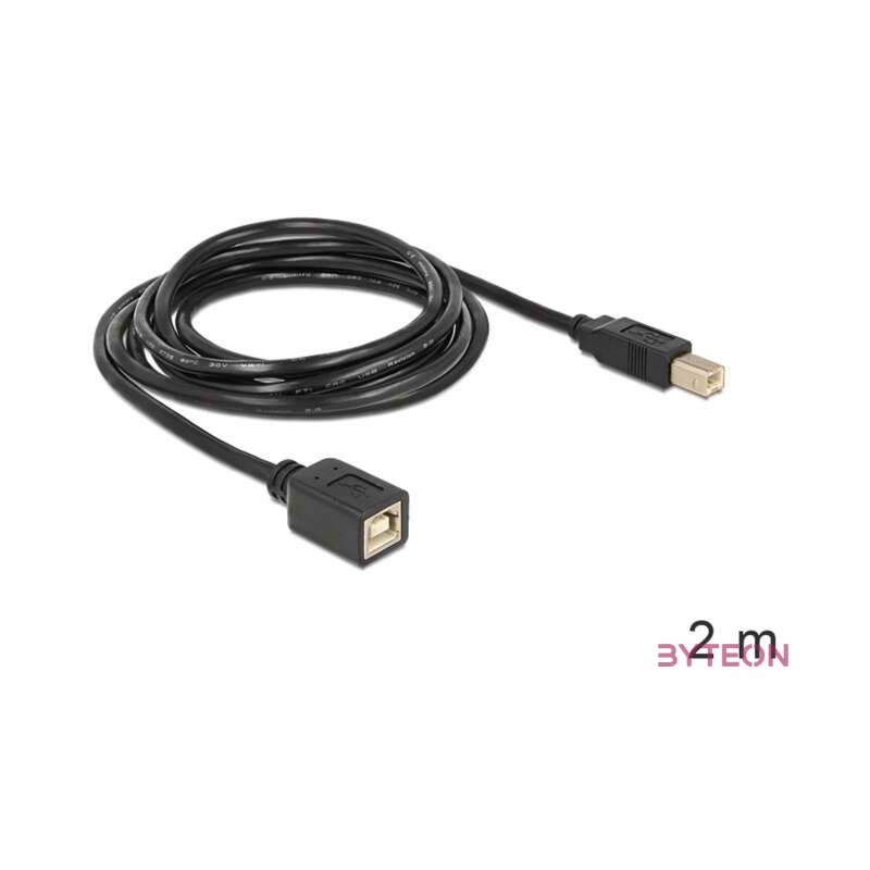 DeLock Extension Cable USB 2.0 B male  B female 2m