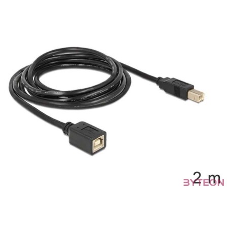 DeLock Extension Cable USB 2.0 B male  B female 2m
