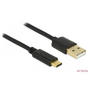 DeLock Cable USB 2.0 Type-A male  USB Type-C 2.0 male 2m Black