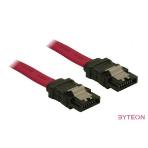 DeLock SATA cable 50cm straight,straight metal