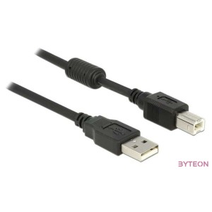 DeLock Cable USB 2.0 type A male  USB 2.0 type B male 1m Black
