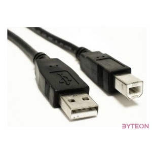 Akyga USB A , USB B cable 1,8m Black
