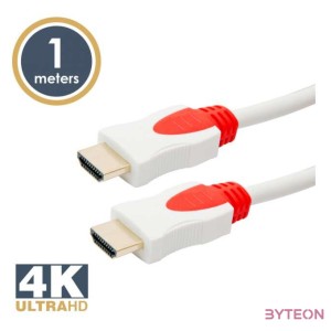 Delight Jelkábel HDMI-HDMI 1.4 3D  1m aranyozott  Am,Am