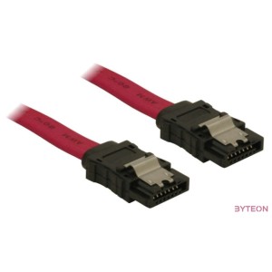 DeLock SATA cable 50cm straight,straight metal