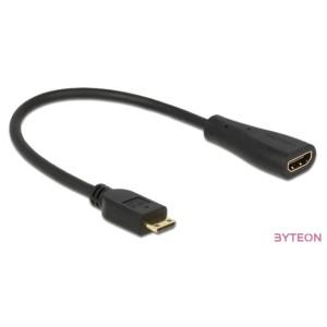 DeLock Cable High Speed HDMI with Ethernet - mini C male  A female