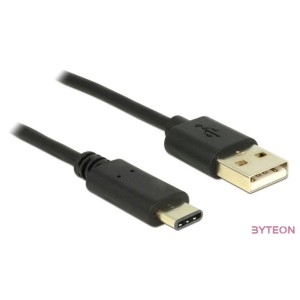 DeLock Cable USB 2.0 Type-A male  USB Type-C 2.0 male 2m Black
