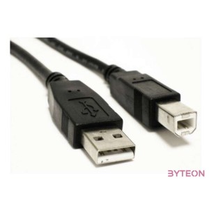 Akyga USB A , USB B cable 1,8m Black