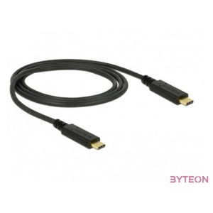 DeLock USB 3.1 Gen 2 (10 Gbps) Type-C to Type-C 1m 3 A E-Marker cable
