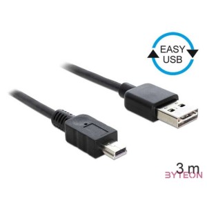 DeLock Easy-USB2.0-A male  USB 2.0 mini male 3m