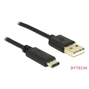 DeLock Cable USB 2.0 Type-A male  USB Type-C 2.0 male 2m Black