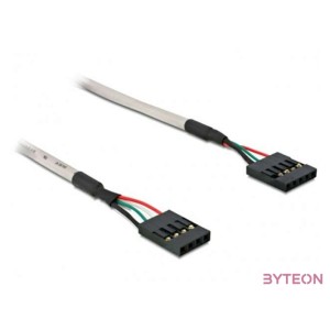 DeLock Cable USB Pinheader 4pin,5pin female-female
