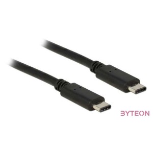 DeLock USB Type-C 2.0 - USB Type-C 2.0 Black 0,5m