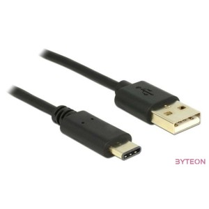 DeLock Cable USB 2.0 Type-A male  USB Type-C 2.0 male 2m Black