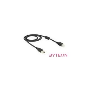 DeLock Cable USB 2.0 type A male  USB 2.0 type B male 1m Black