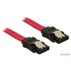 DeLock SATA cable 50cm straight,straight metal