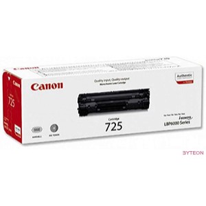 Canon 725 (CRG-725) - Fekete