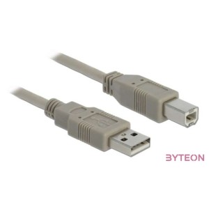 DeLock Cable USB 2.0 Type-A male  USB 2.0 Type-B male 3m