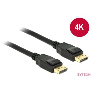 DeLock Cable Displayport 1.2 male  Displayport male 4K 3m