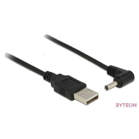 DeLock Cable USB Power  DC 3.5 x 1.35 mm Male 90° 1,5m