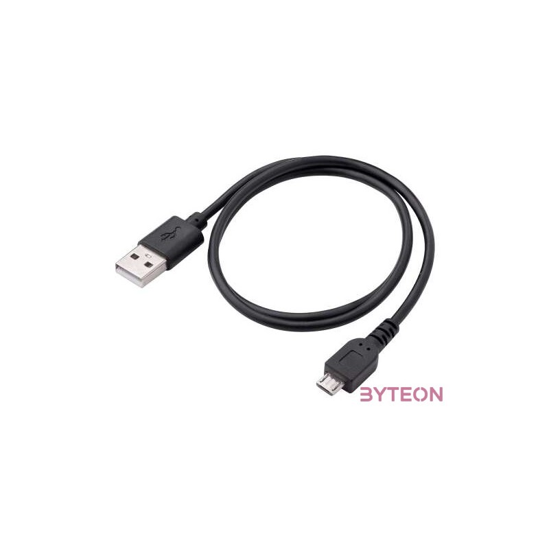 Akyga AK-USB-05 USB A , USB Micro B cable 0,6m Black