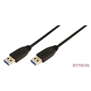 Logilink CU0039 Cable USB 3.0 Type A to Type A 2m Black