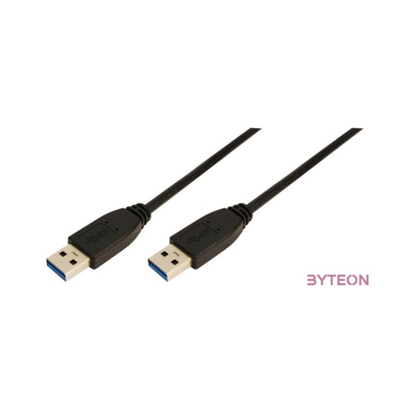 Logilink CU0039 Cable USB 3.0 Type A to Type A 2m Black
