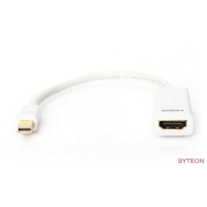 Assmann miniDisplayPort - HDMI Adapter,Converter cable 0,15m White