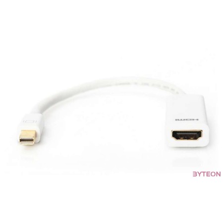 Assmann miniDisplayPort - HDMI Adapter,Converter cable 0,15m White
