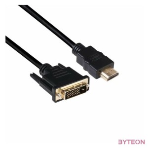 Club3D DVI to HDMI 1.4 M,M cable 2m Black
