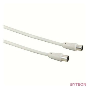 Hama ST 75dB duplán árnyékolt 7,5m antenna cable White