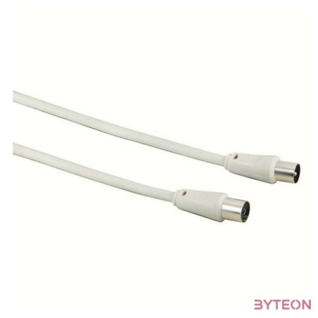 Hama ST 75dB duplán árnyékolt 7,5m antenna cable White