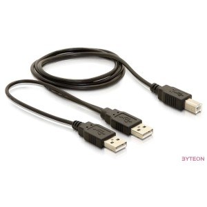 DeLock USB 2.0-B  USB-A power + power,data cable