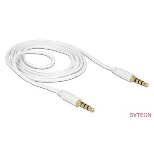 DeLock Cable Stereo Jack 3.5 mm 4 pin male  male 1m