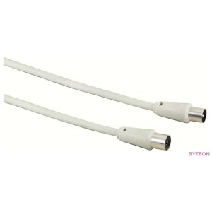 Hama ST 75dB duplán árnyékolt 7,5m antenna cable White