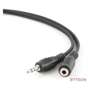 Gembird CCA-423-2M 3.5 mm stereo audio extension cable 2m Black