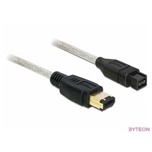 DeLock Cable FireWire 9 pin male  6 pin male 3m