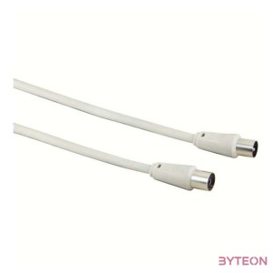 Hama ST 75dB duplán árnyékolt 7,5m antenna cable White