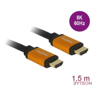 DeLock Ultra High Speed HDMI Cable 48 Gbps 8K 60 Hz 1,5m