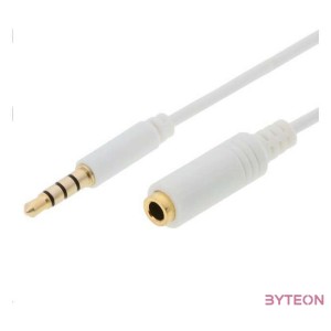 DeLock Audio Stereo Jack 3.5 mm male , female IPhone 4pin 3m Extension Cable