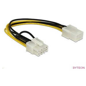 DeLock Power Cable PCI Express 6 pin female  PCI Express 8 pin male 20cm