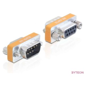 DeLock Adapter Null Modem Sub-D 9 pin male  Sub-D 9 pin female