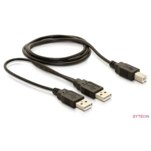DeLock USB 2.0-B  USB-A power + power,data cable