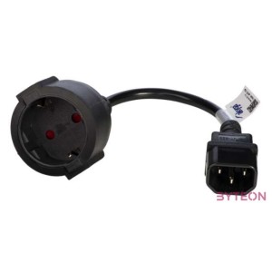 Akyga AK-PC-10A 15cm extension cable Black