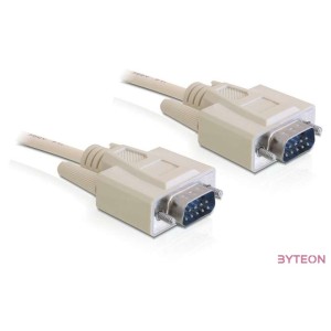 DeLock Cable RS-232 serial Sub-D9 male , male 5m