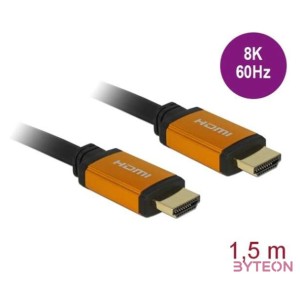 DeLock Ultra High Speed HDMI Cable 48 Gbps 8K 60 Hz 1,5m