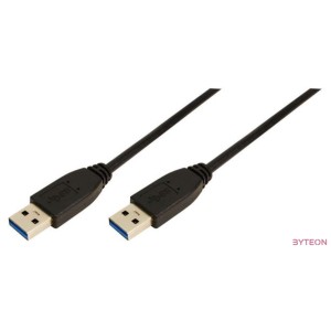 Logilink CU0039 Cable USB 3.0 Type A to Type A 2m Black